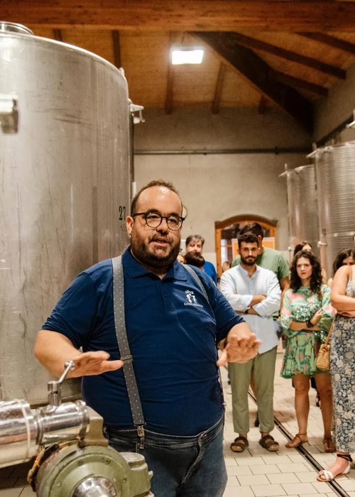 Visita guidata alla cantina Luigi Drocco tra i serbatoi